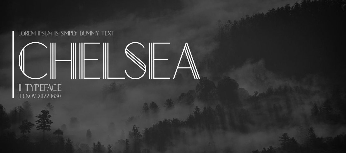 Chelsea II Font Family