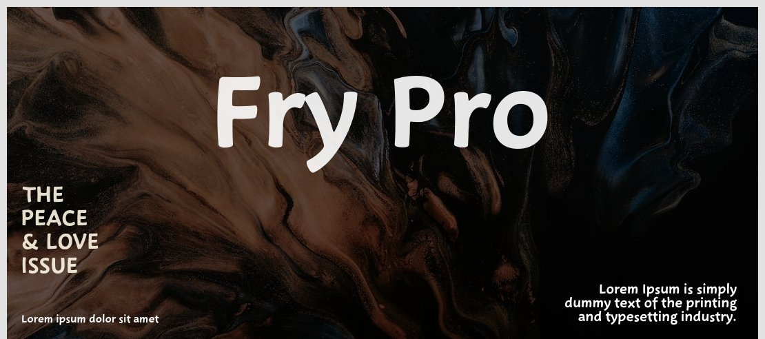 Fry Pro Font