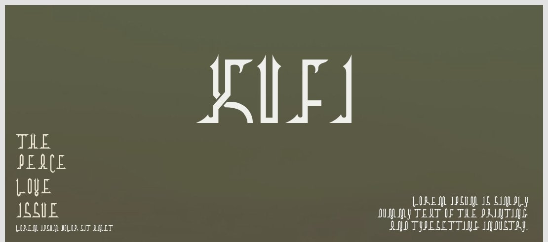 Kufi Font