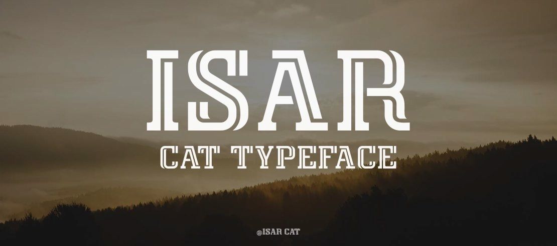 Isar CAT Font