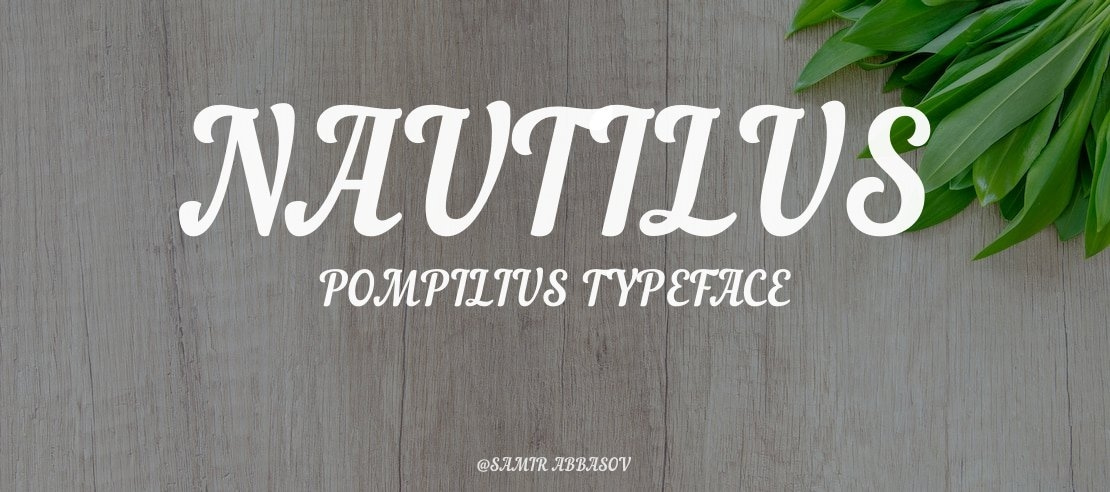 Nautilus Pompilius Font