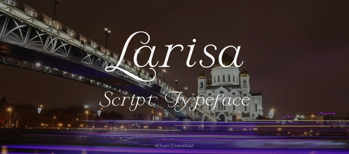 Larisa Script Font