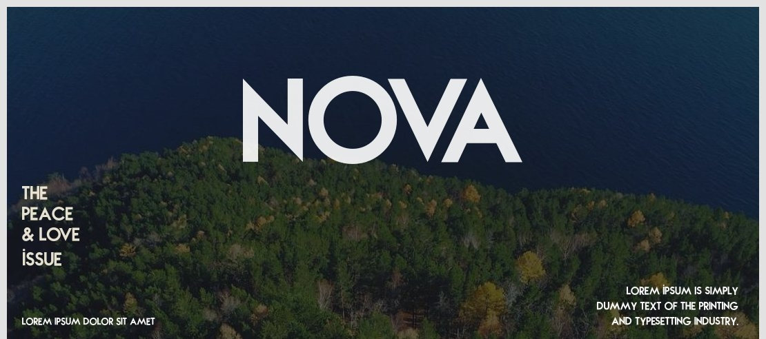 NOVA Font