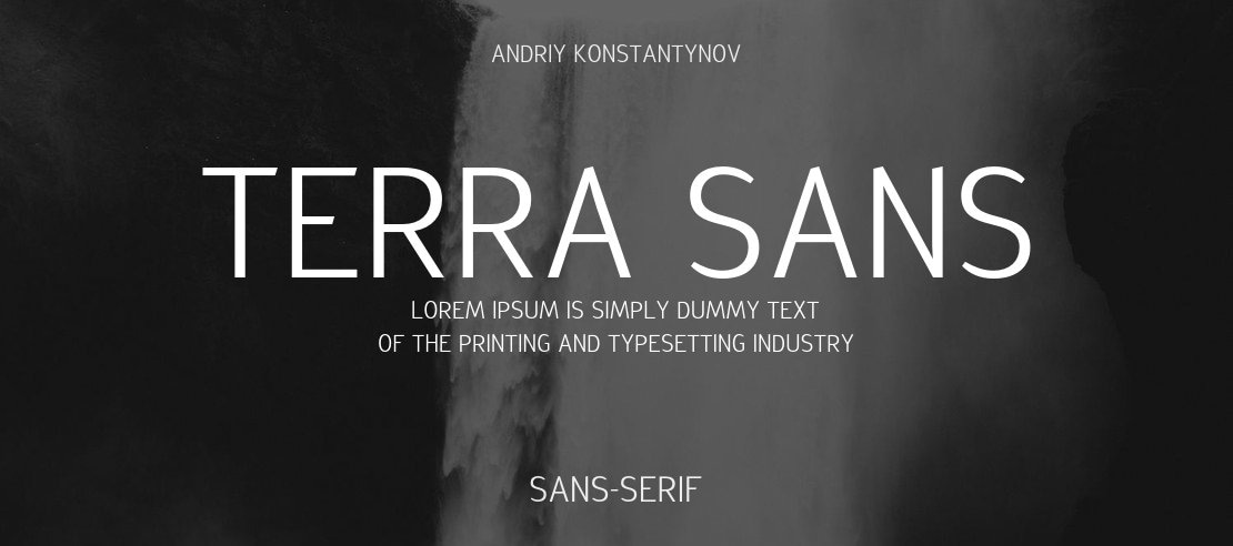 Terra Sans Font Family