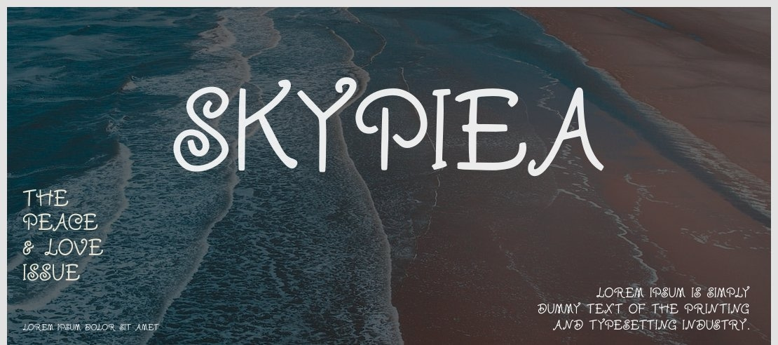 Skypiea Font