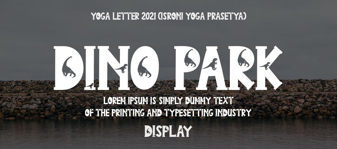 Dino Park Font