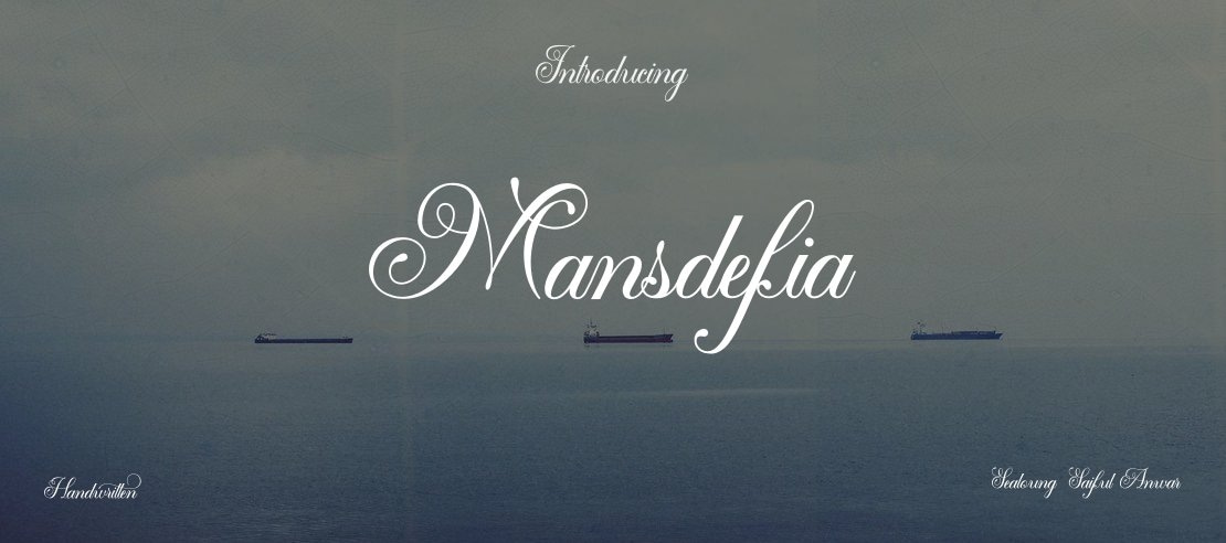 Mansdefia Font