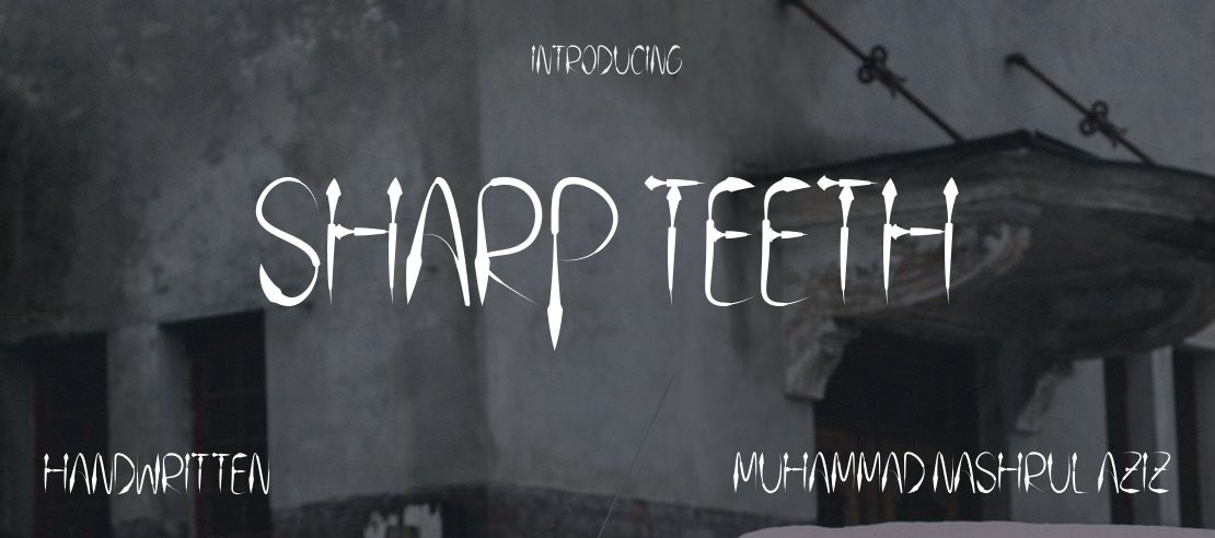 Sharp Teeth Font