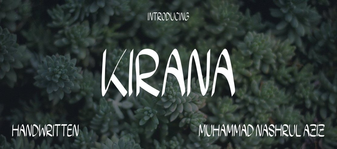 Kirana Font
