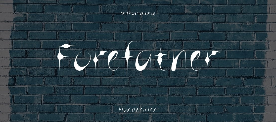 Forefather Font