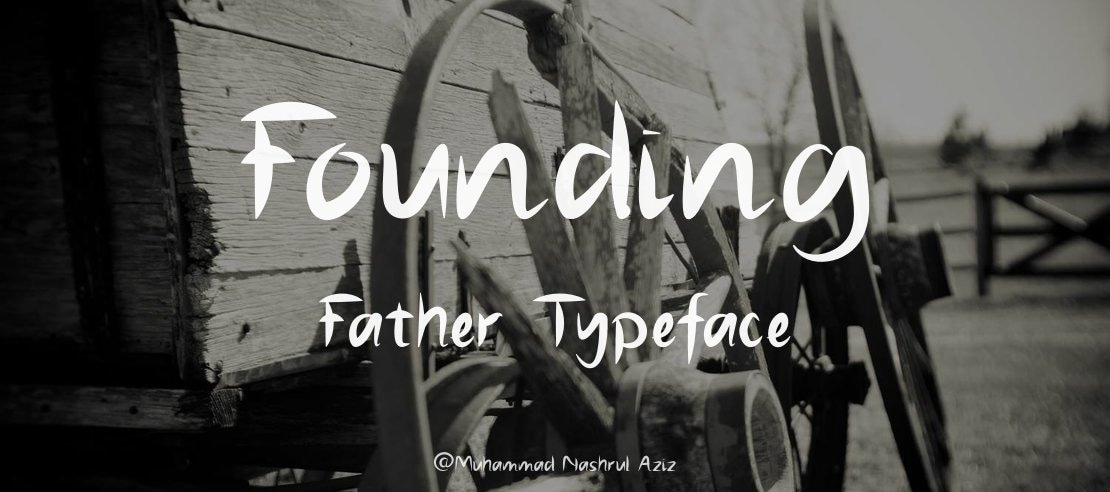 Founding Father Font