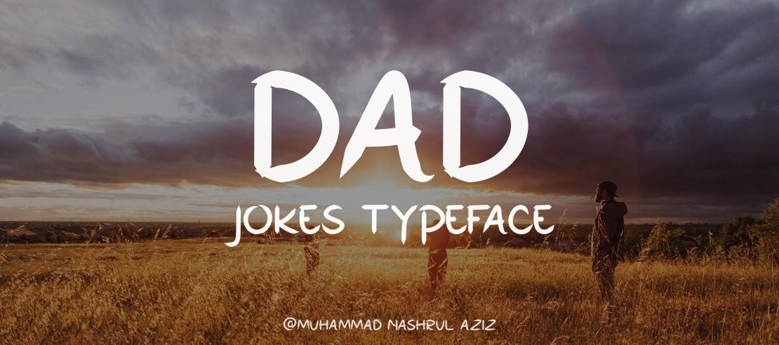 Dad Jokes Font