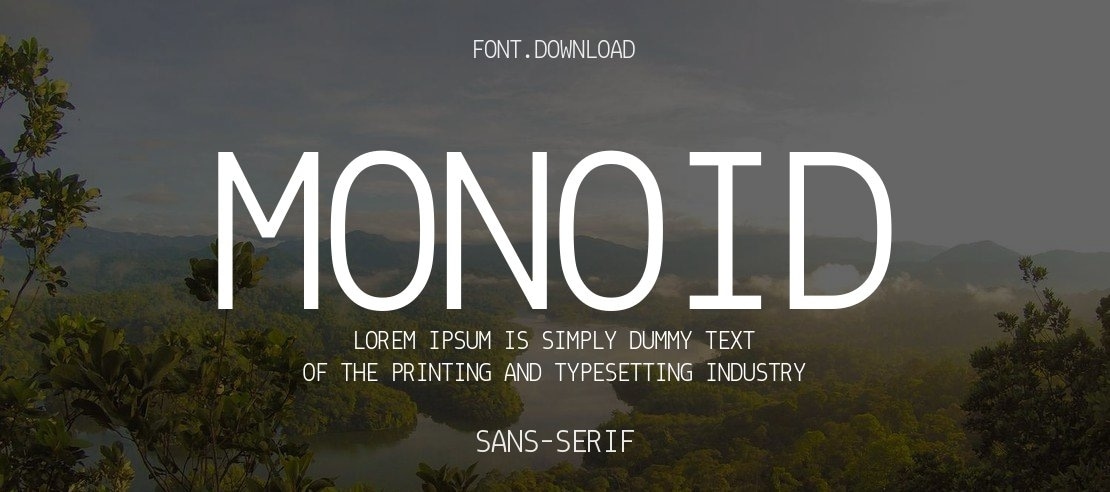 Monoid Font