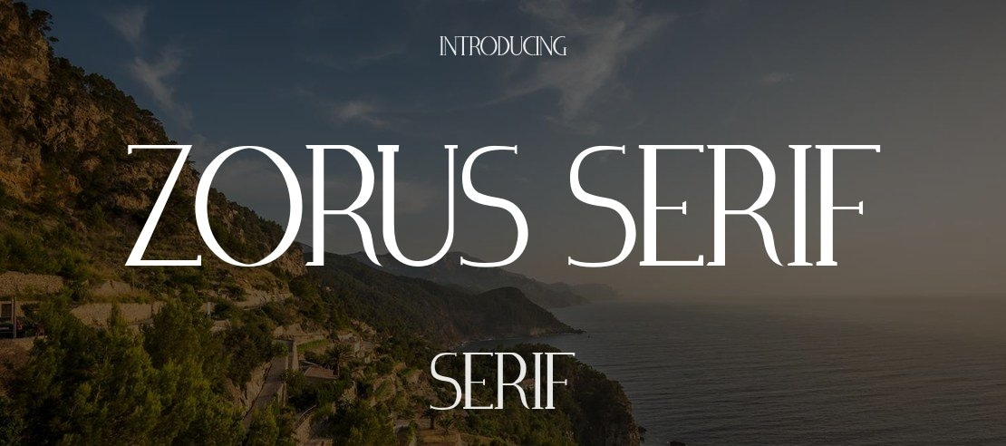 Zorus Serif Font Family