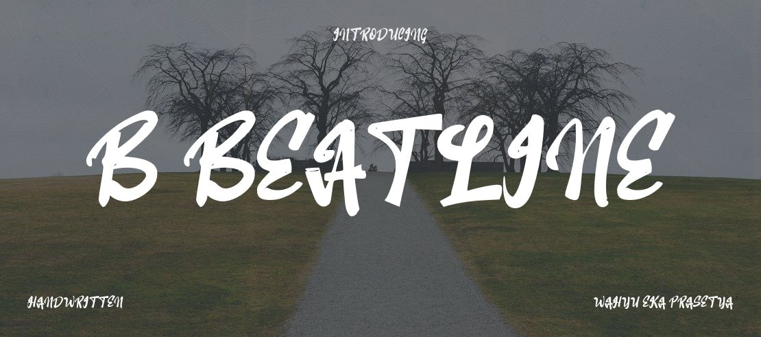 b Beatline Font