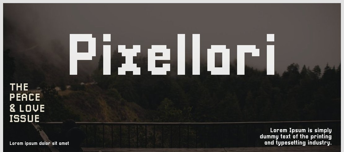 Pixellari Font