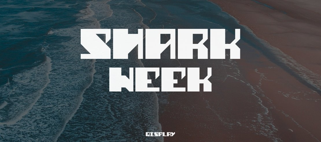 Shark Week Font
