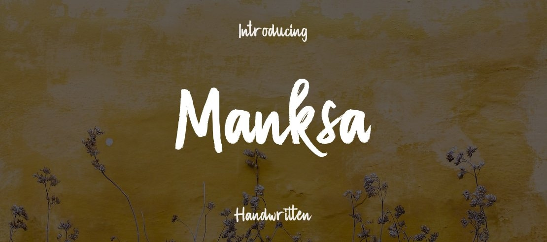 Manksa Font