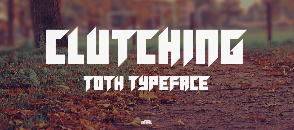 Clutching Toth Font