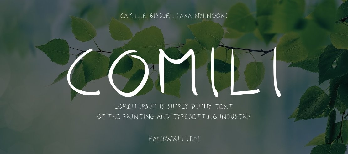 Comili Font