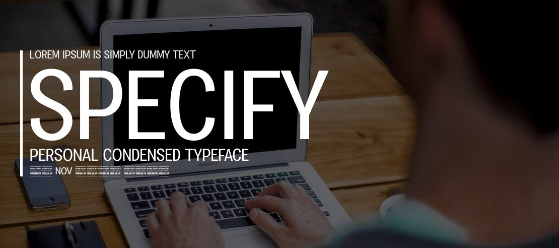 Specify PERSONAL Condensed Font Family