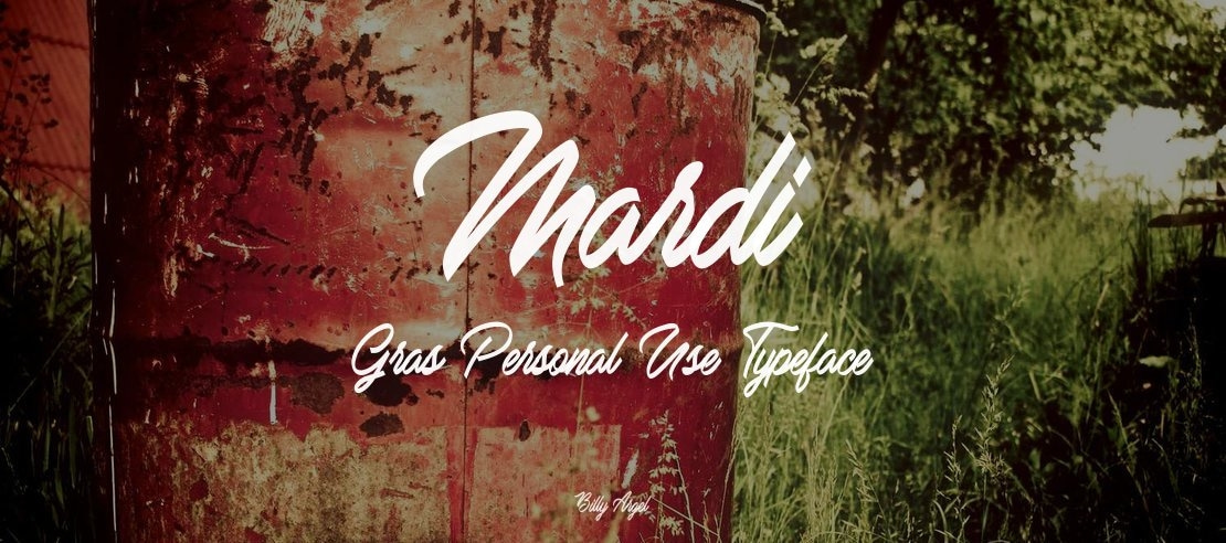 Mardi Gras Personal Use Font