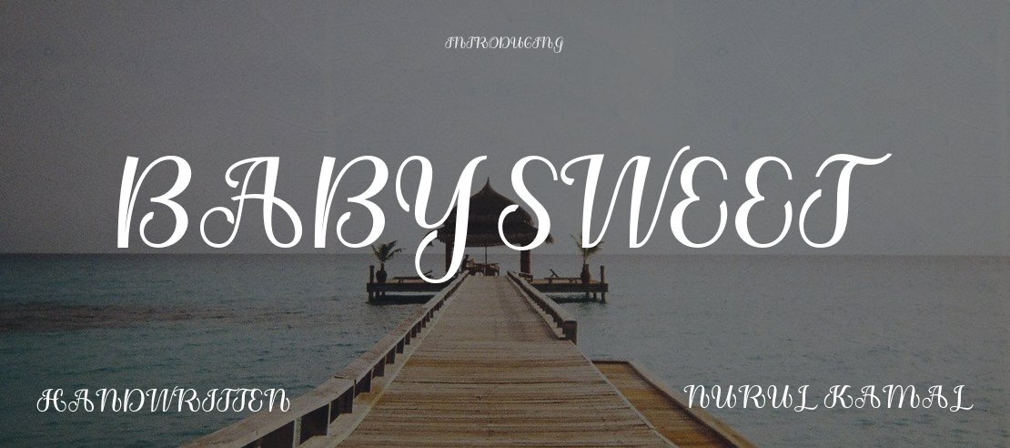 Baby sweet Font