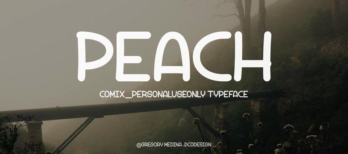 Peach Comix_PersonalUseOnly Font