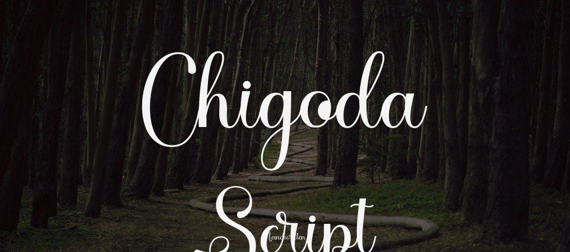 Chigoda Script Font