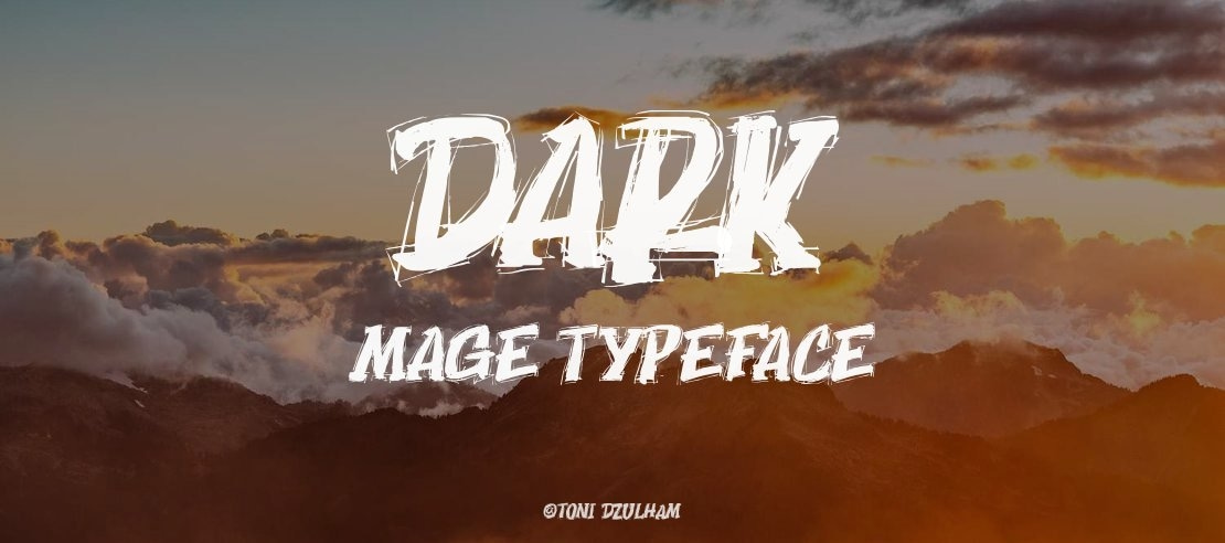 Dark Mage Font