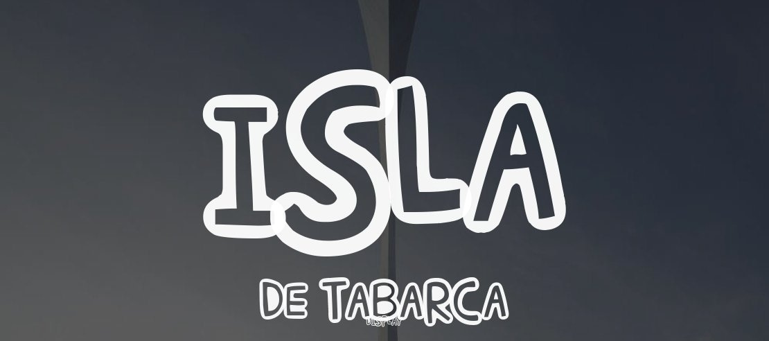 Isla de Tabarca Font