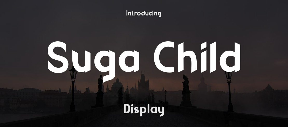 Suga Child Font