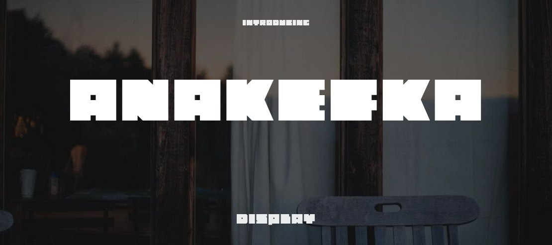 Anakefka Font Family