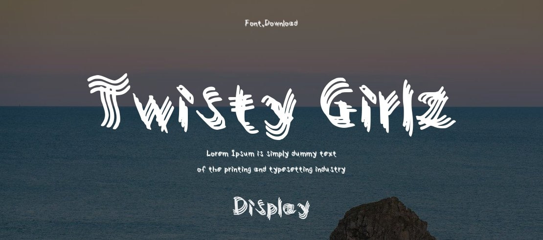 Twisty Girlz Font