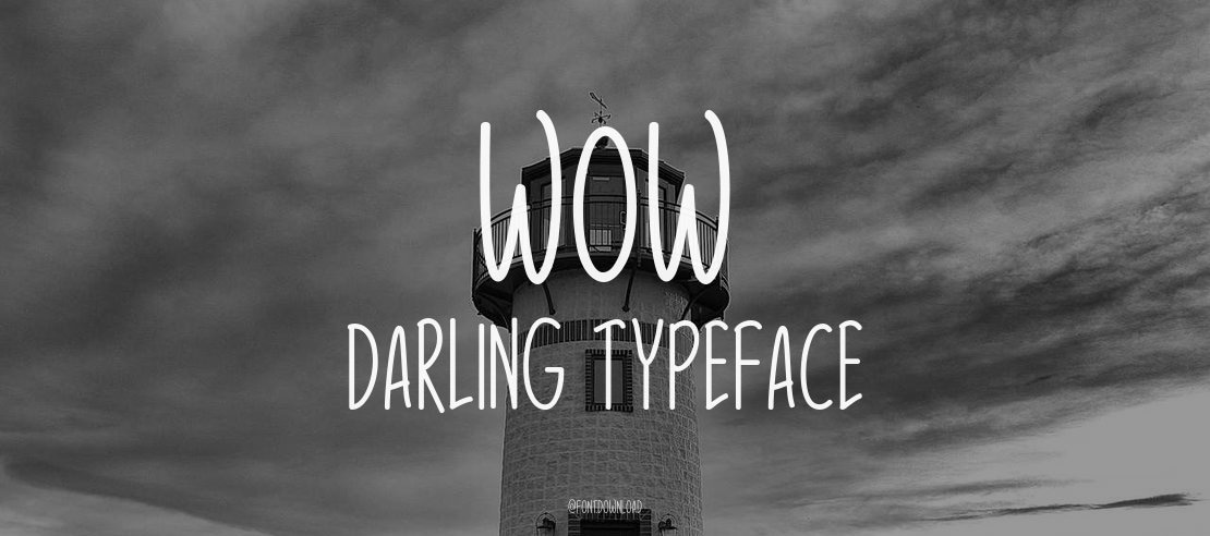 Wow Darling Font