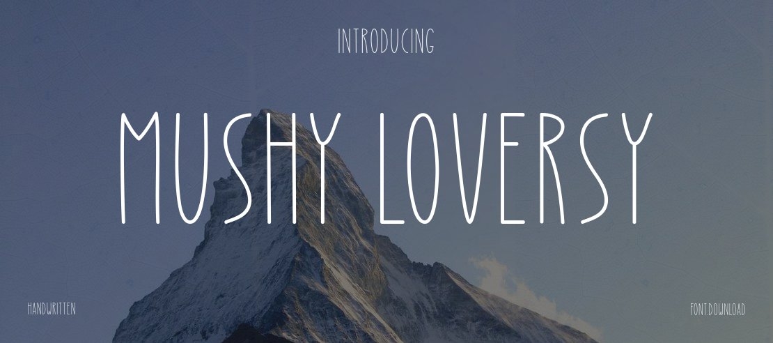 Mushy Loversy Font