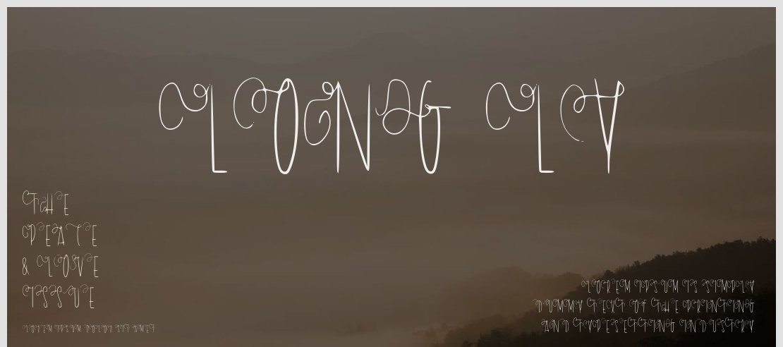 Long Ly Font