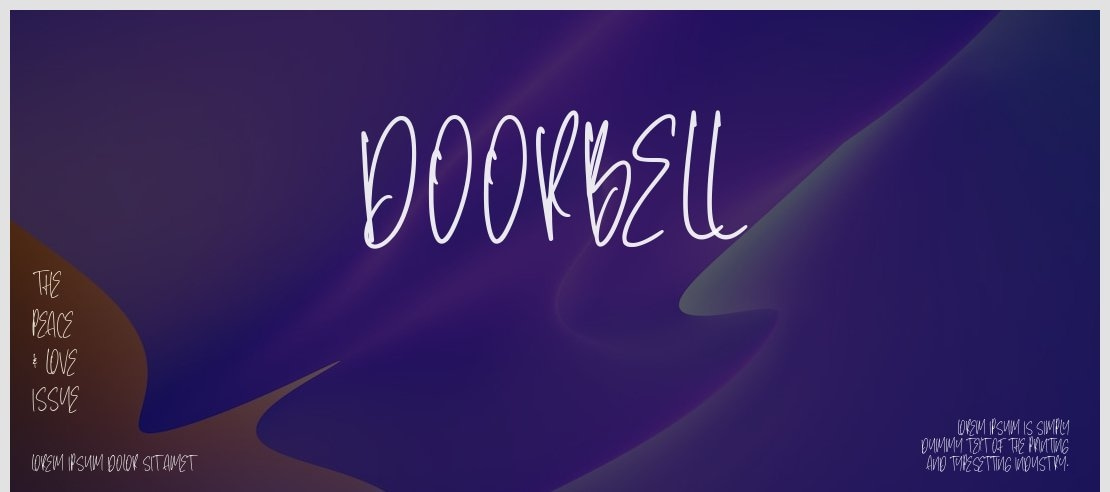 Doorbell Font