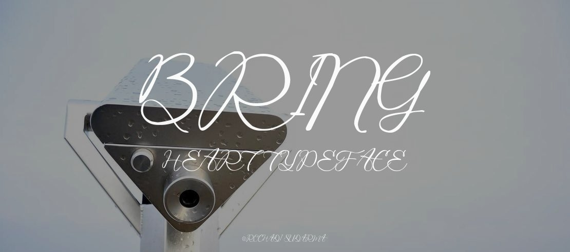 Bring Heart Font