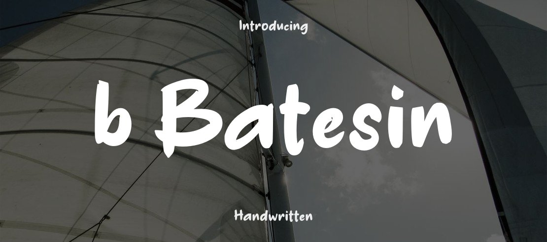 b Batesin Font