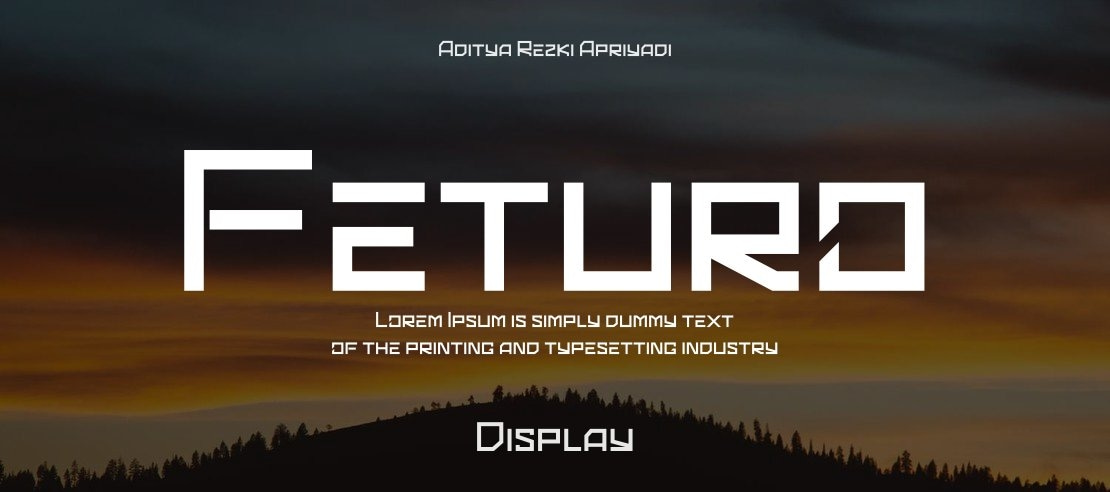 Feturo Font