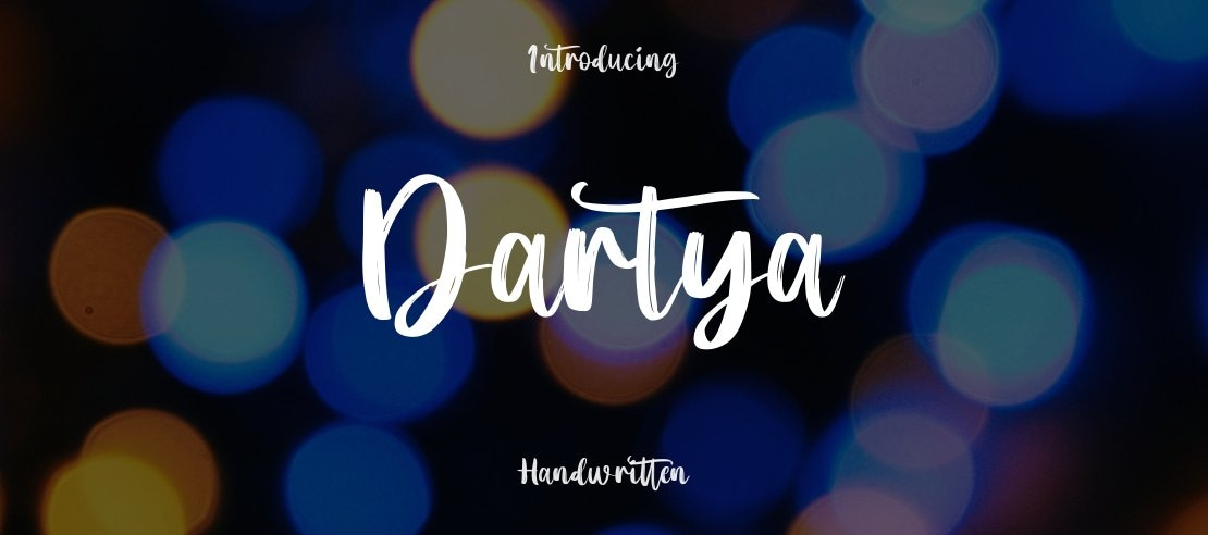 Dartya Font