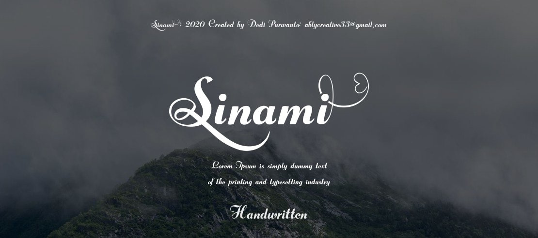 Sinami Font