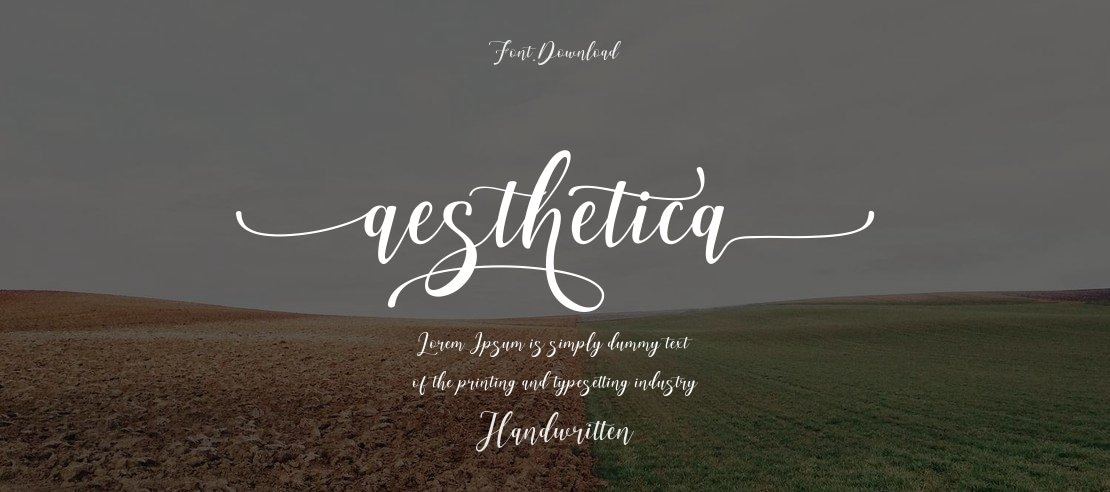 aesthetica Font