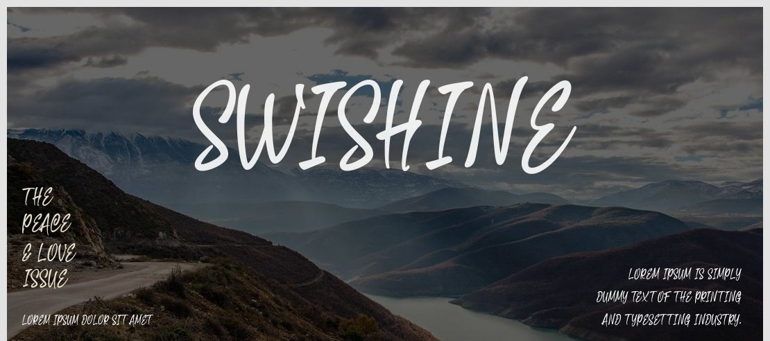 Swishine Font