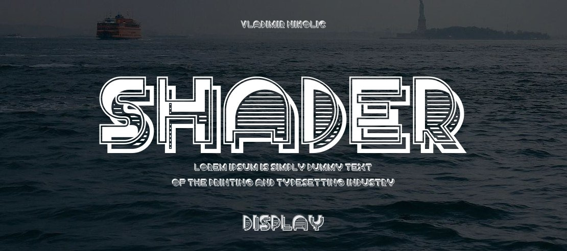 Shader Font