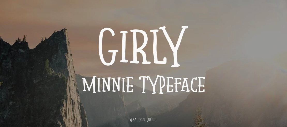 Girly Minnie Font