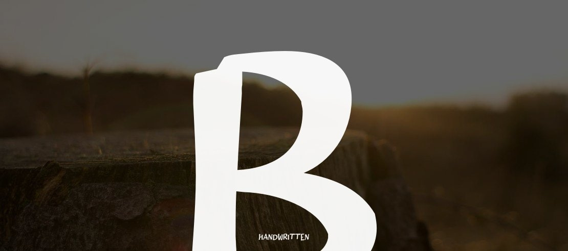b Buntelan Font