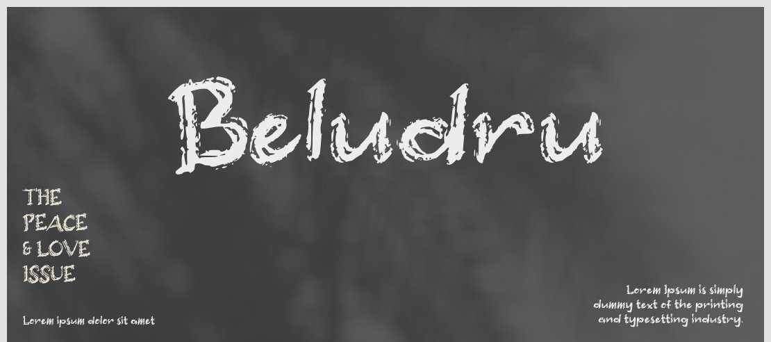 Beludru Font