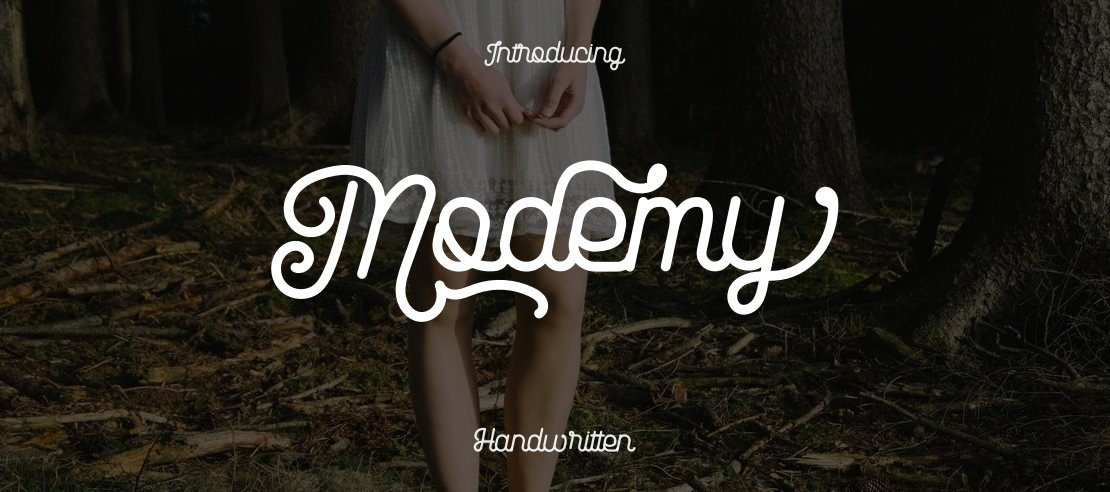 Modemy Font